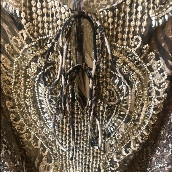 Animal print chiffon blouse - Picture 2 of 4